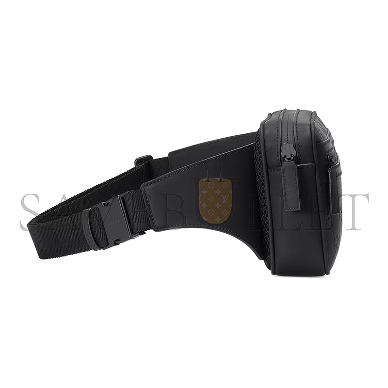  GUCCI RUBBER-EFFECT SMALL BELT BAG 771422 (24*13*5cm)